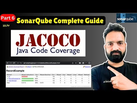 06- Code Coverage Testing using JaCoCo and Sonarqube from scratch