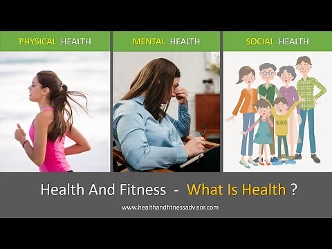 What Is Health ? | Physical Health , Mental Health , Social Health Explained.