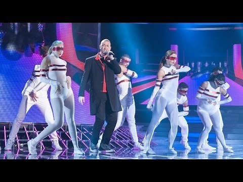 Christopher Maloney sings Elton John's I'm Still Standing - Live Week 6 - The X Factor UK 2012
