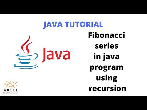 Fibonacci series in java program using recursion method