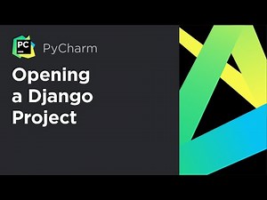 Opening a Django Project in PyCharm Professional