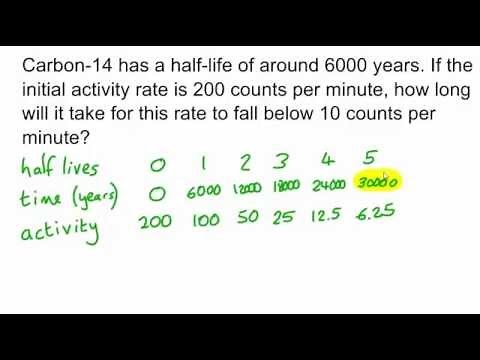 Solving half life problems