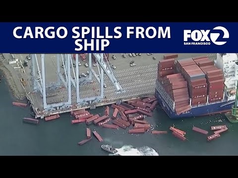 Cargo ship loses its containers in Long Beach | West Coast Wrap