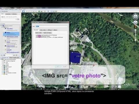 Intégrer une image dans Google Earth