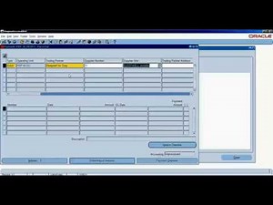 P2P full cycle with accounting impact in Oracle R12.1.3