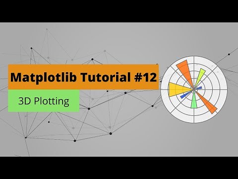 Matplotlib Tutorial #12: 3D Plotting