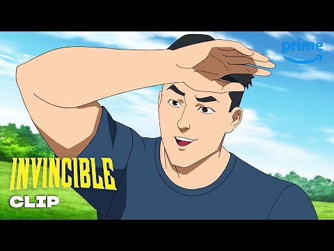 Superhero Training with Omni-Man | Invincible | Prime Video