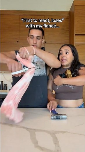 First to react LOSES😨