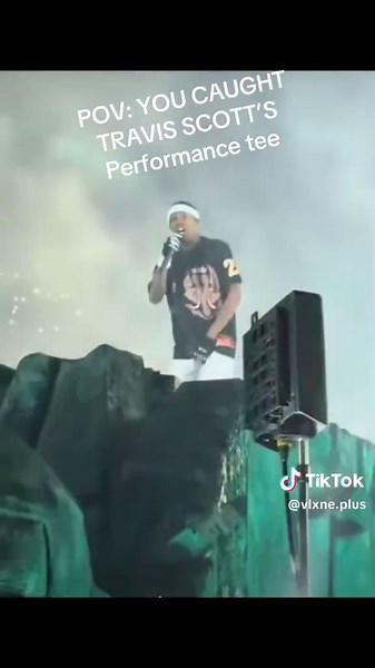 Travis Scott Concert T-Shirt Experience