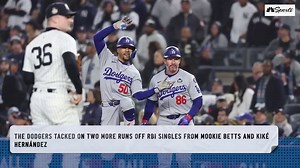 Dodgers one win away from World Series title