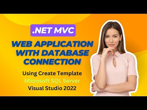 #4 .NET MVC Web Application with MS SQL Database Connection | Visual Studio 2022