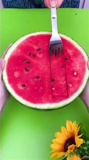 Product Link in Bio ( # 3059 ) ✅ Easy Watermelon Slicer Fork