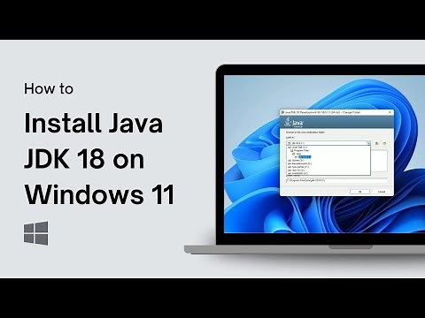 How to Install Java JDK 18 on Windows 11