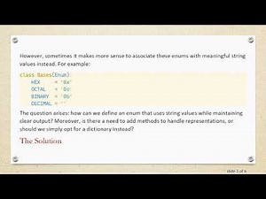 How to Create an Enum with String Values in Python