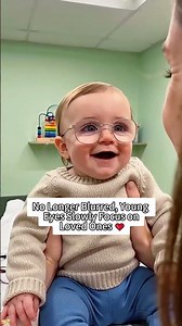 Baby Seeing Parents Clearly for the First Time ❤️👶 #Baby #CuteBaby #USA #FYP #Viral #Heartwarming