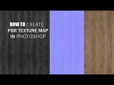 #2 HOW TO CREATE PBR TEXTURE MAP IN PHOTOSHOP | NORMAL MAP | BUMP MAP | REFLECTION MAP | DIFFUSE