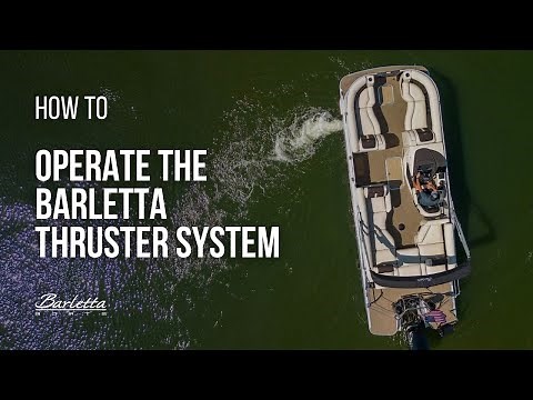 How to Operate Thrusters on a Pontoon Boat