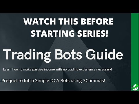3COMMAS SIMPLE TRADING BOT TUTORIAL - INTRO TO TRADING BOT SERIES!