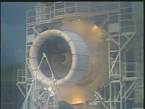 Turbine engine explodes