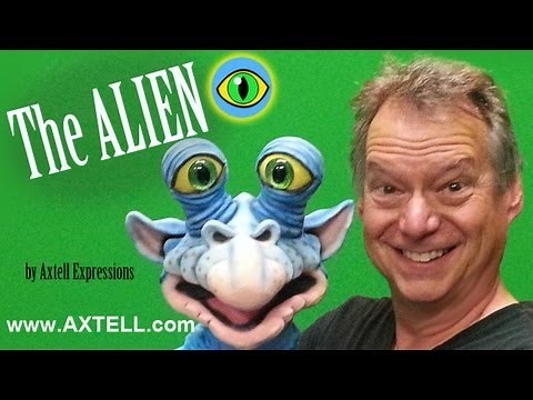 THE ALIEN Puppet by Axtell Expressions!