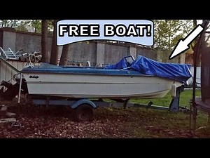 Restoring a NASTY- FREE Boat