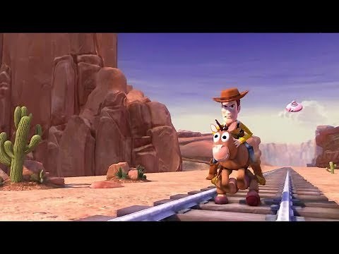 Toy Story 3: The Video Game Walkthrough Part 1 - Train Rescue