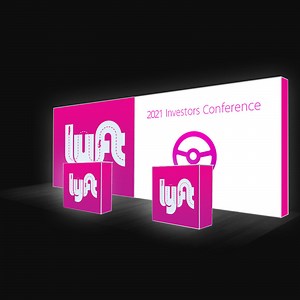Luminous 20ft. Backlit Trade Show Booth Display Kit (B)