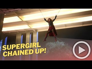 Supergirl Gets Chained up | Super Strength Alien Prison Warden Fight Scene | Remastered Cut