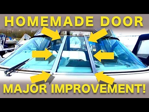 BOAT WINDOW DOOR - HOW TO MAKE ONE!