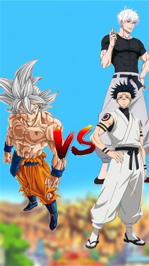 Goku vs Gojo & Sukuna | 2v1 Fight (Final Battle)