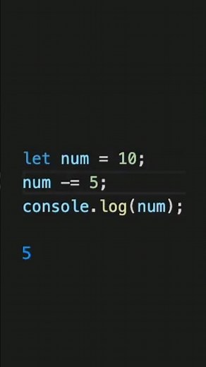 JavaScript: += vs. -=