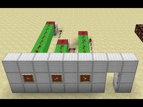Item Frame Combo Lock -- Minecraft Tutorial
