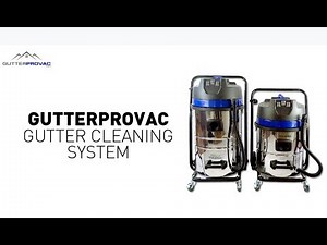 GutterProVac Gutter Vacuum Cleaning System