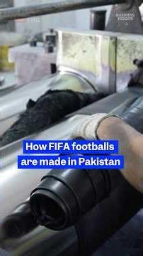 How FIFA-certified #footballs are made from the inside out. #manufacturing #FIFA #Sialkot #WorldCup
