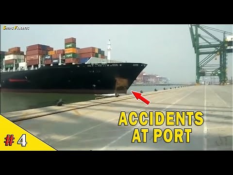 10 INCREDIBLE Container Ships Maritime Accidents Compilation 2020 I SHIPS FANATIC