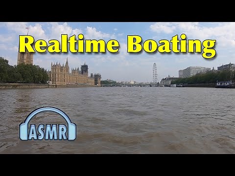 Realtime Narrowboat Cruise on the Tidal River Thames from Teddington Lock to Limehouse Lock.