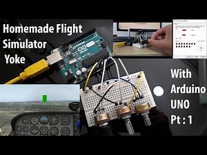 Homemade Flight simulator Yoke with ARDUINO UNO (Part 1) : Software / Overview