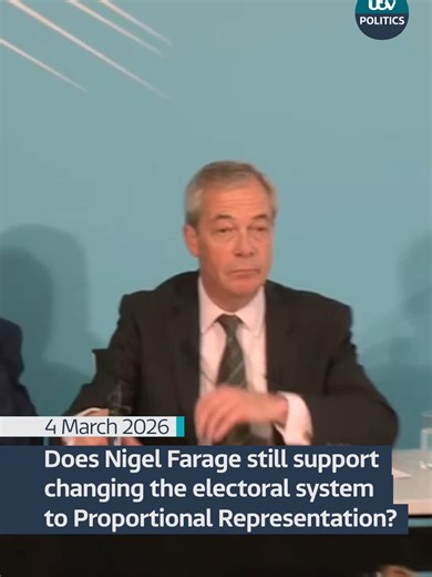 Nigel Farage's Stance on Electoral Reform: PR vs FPTP