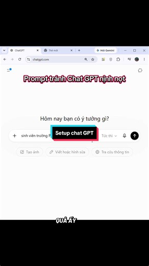 Một Prompt để con chat GPT dùng đúng và hiệu quả hơn #khoaluantotnghiep #tieuluanmonhoc #baovekhoaluantotnghiep #daihoc #chatgpt