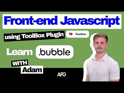 BUBBLE.IO - Toolbox Plugin - How to use Run Javascript and Javascript to Bubble