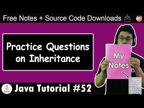Java Tutorial: Exercise & Practice Questions on Inheritance