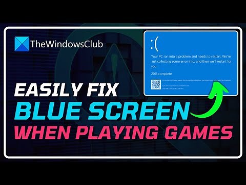 Fix BLUE SCREEN when playing Games on Windows PC