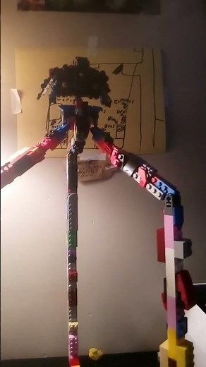 Update on alien tripod from 2005 war of the worlds movie. #robot #tripod #lego #martian