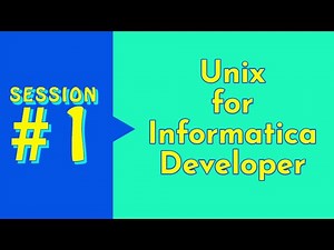 Unix for Informatica developers | Informatica Tutorial | Informatica Training for Beginners
