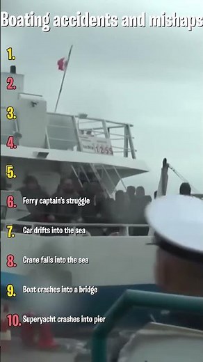 Wild Boating Fails Compilation #Shorts #BoatingAccidents #Fails