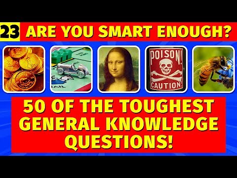 50 Trivia Questions That'll Beat the Smartest People - Brain Gym 23
