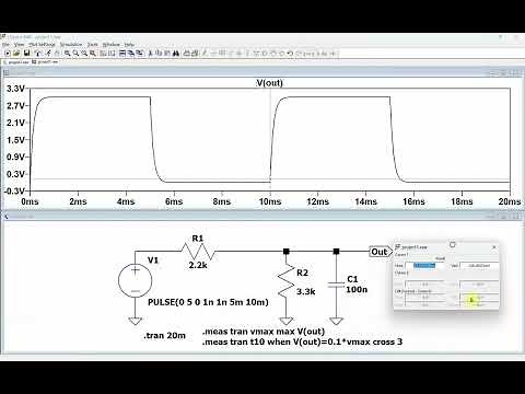 LTSPICE timing measurement