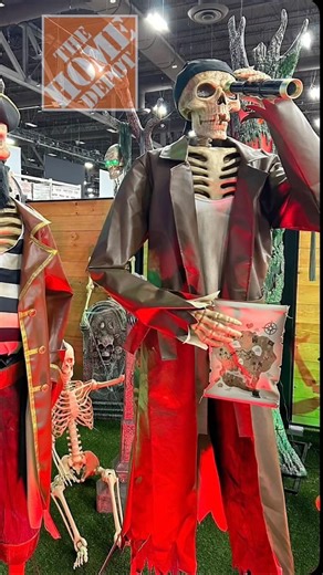 More NEW images of Home Depot’s 2026 Halloween Animatronics #halloween #shortvideo