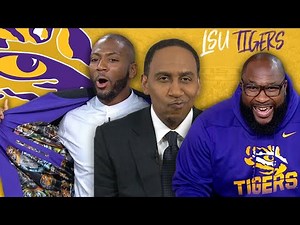Stephen A. pays the price for doubting LSU all season | College Football on ESPN