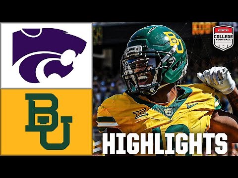 Kansas State Wildcats vs. Baylor Bears | Full Game Highlights | ESPN College Football